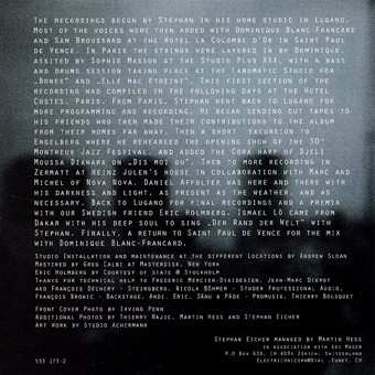 CD Stephan Eicher: (1000 Vies)