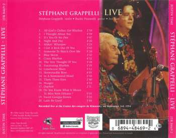CD Stéphane Grappelli: Live