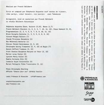 CD Stéphanie Acquette: Chacun Pour Soi