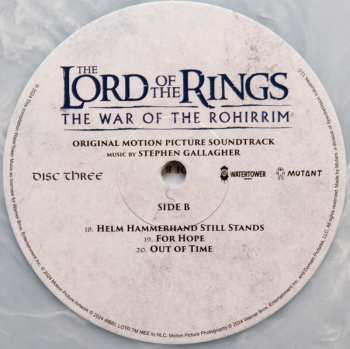 4LP Stephen Gallagher: The Lord Of The Rings: The War Of The Rohirrim (Original Motion Picture Soundtrack) CLR