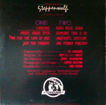 LP Steppenwolf: Hour Of The Wolf