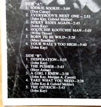 LP Steppenwolf: Steppenwolf