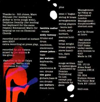 CD Stereolab: Chemical Chords