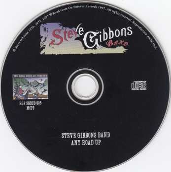 2CD Steve Gibbons Band: Any Road Up / Rollin' On