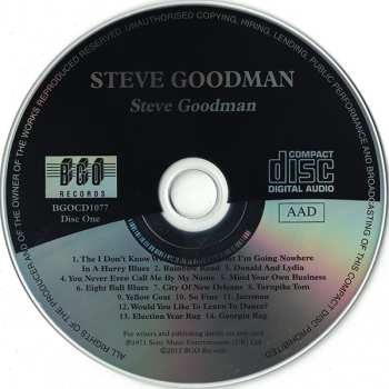 2CD Steve Goodman: Steve Goodman / Somebody Else's Troubles