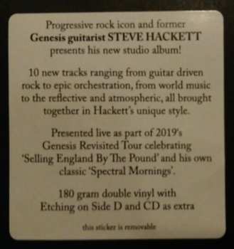 2LP/CD Steve Hackett: At The Edge Of Light
