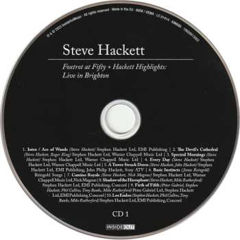 2CD/Blu-ray Steve Hackett: Foxtrot At Fifty + Hackett Highlights: Live In Brighton LTD