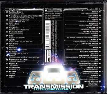 2CD/DVD Steve Hill vs Nervous: Transmission 10th Birthday: Trance Anthems