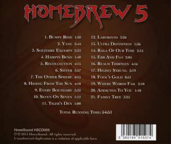 CD Steve Howe: Homebrew 5