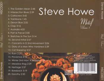 CD Steve Howe: Motif, Volume 1