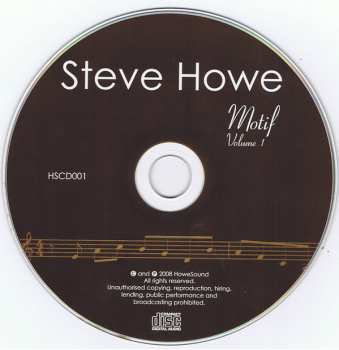 CD Steve Howe: Motif, Volume 1