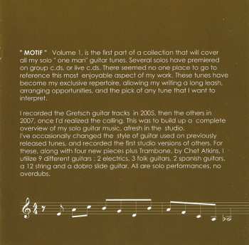 CD Steve Howe: Motif, Volume 1