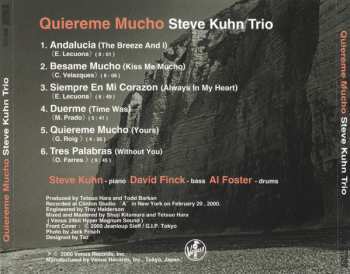 CD Steve Kuhn Trio: Quiereme Mucho
