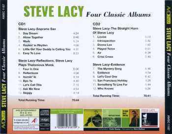 2CD Steve Lacy: Four Classic Albums