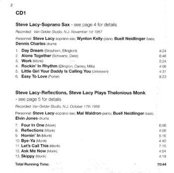 2CD Steve Lacy: Four Classic Albums