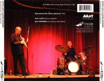 CD Steve Lacy: Recessional (For Oliver Johnson)