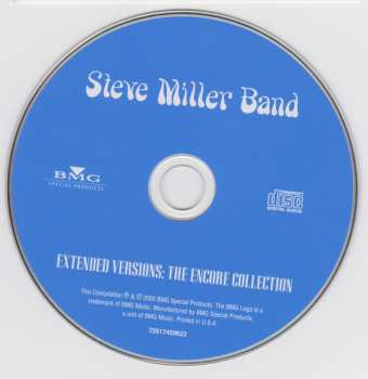 CD Steve Miller Band: Extended Versions: The Encore Collection