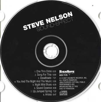 CD Steve Nelson: Sound-Effect