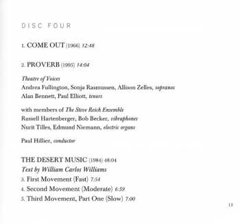 5CD/Coffret Steve Reich: Phases (A Nonesuch Retrospective)