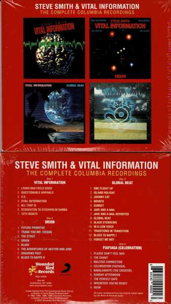 4CD Steve Smith: The Complete Columbia Recordings