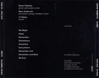 CD Steve Tibbetts: Close