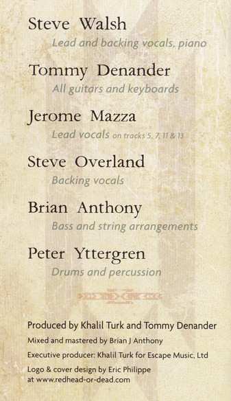 CD Steve Walsh: Black Butterfly