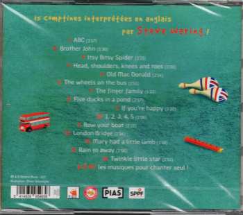 CD Steve Waring: 15 Little Songs (15 Comptines En Anglais)