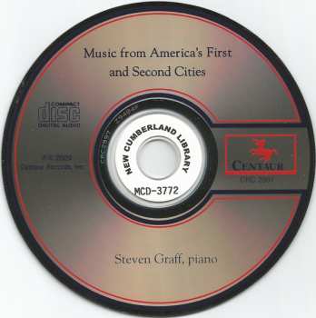 CD Steven Graff: Music From American's First And Second Cities