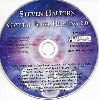 CD Steven Halpern: Crystal Bowl Healing 2.0