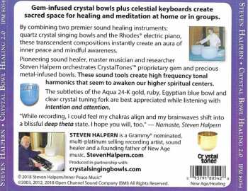 CD Steven Halpern: Crystal Bowl Healing 2.0