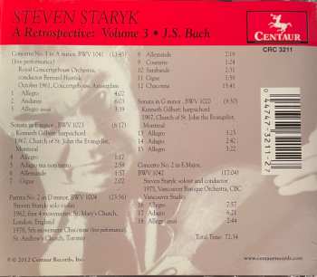 CD Johann Sebastian Bach: A Retrospective: Vol.3