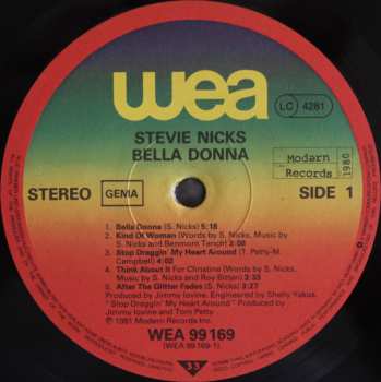 LP Stevie Nicks: Bella Donna