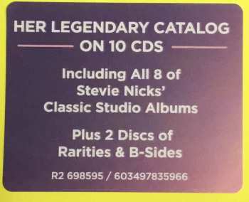 10CD/Coffret Stevie Nicks: Complete Studio Albums & Rarities