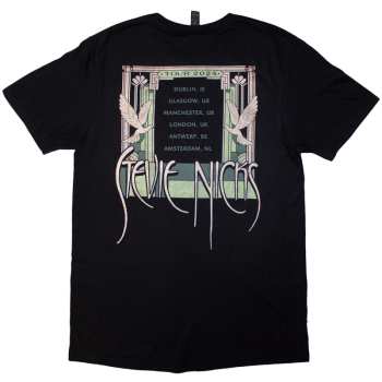 Marchandises Stevie Nicks: Stevie Nicks Unisex T-shirt: Tour '24 Doves (black) (back Print & Ex-tour) (xx-large) XXL