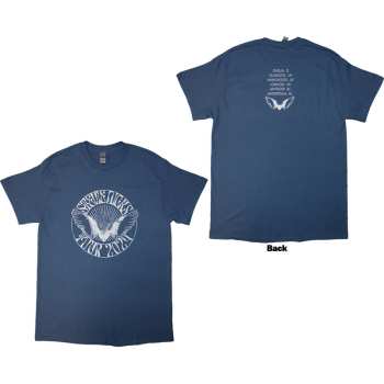 Marchandises Stevie Nicks: Stevie Nicks Unisex T-shirt: Tour '24 Wings (blue) (back Print & Ex-tour) (medium) M