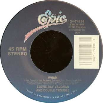 SP Stevie Ray Vaughan & Double Trouble: Empty Arms / Wham