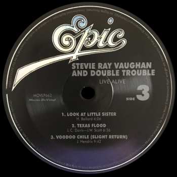 2LP Stevie Ray Vaughan & Double Trouble: Live Alive