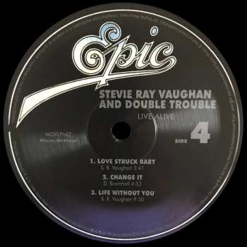 2LP Stevie Ray Vaughan & Double Trouble: Live Alive
