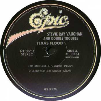 12LP/Coffret Stevie Ray Vaughan & Double Trouble: Texas Hurricane LTD | NUM