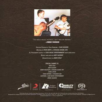 12LP/Coffret Stevie Ray Vaughan & Double Trouble: Texas Hurricane LTD | NUM