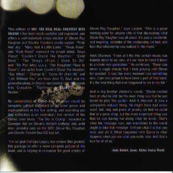 CD Stevie Ray Vaughan & Double Trouble: The Real Deal: Greatest Hits Volume 1