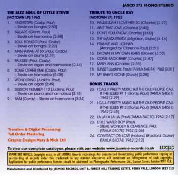 CD Stevie Wonder: The Jazz Soul Of Little Stevie + Tribute To Uncle Ray 