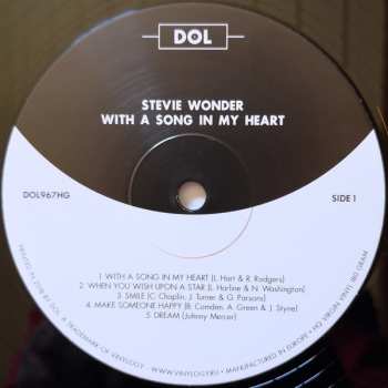 LP Stevie Wonder: With A Song In My Heart DLX