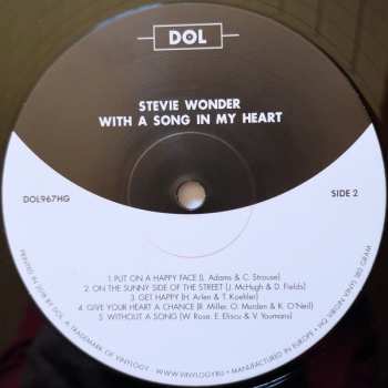 LP Stevie Wonder: With A Song In My Heart DLX