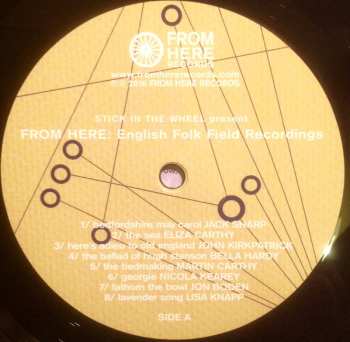 LP Various: From Here: English Folk Field Recordings