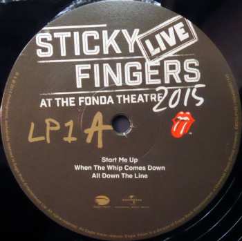 3LP/DVD The Rolling Stones: Sticky Fingers Live At The Fonda Theatre 2015