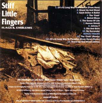 4CD/Coffret Stiff Little Fingers: The Albums 1991 - 1997
