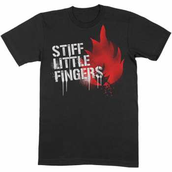 Merch Stiff Little Fingers: T-shirt Graffiti