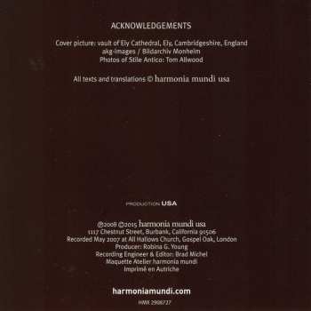 3CD/Coffret Stile Antico: A Musical Journey Into The English Renaissance