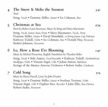 CD Sting: If On A Winter's Night...